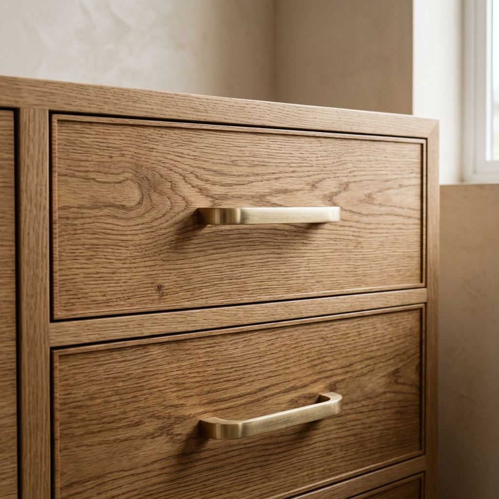 Sleek Custom Cabinet Finish